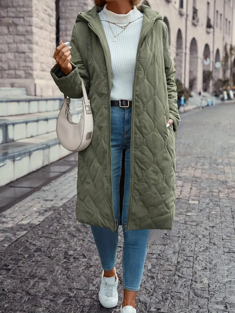 Chaqueta Acolchada Canguro Mujer Invierno - Vestiria