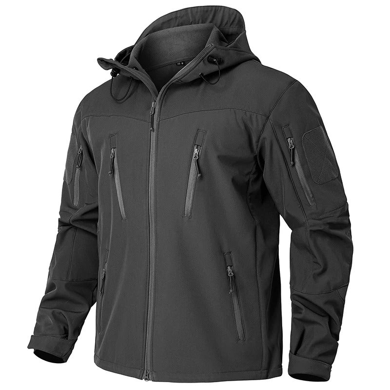 Chaqueta Deportiva Impermeable con Capucha para Hombre