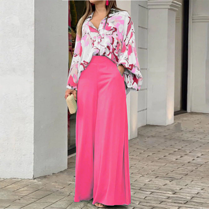 Pantalón y Camisa Conjunto Mujer Cómodo