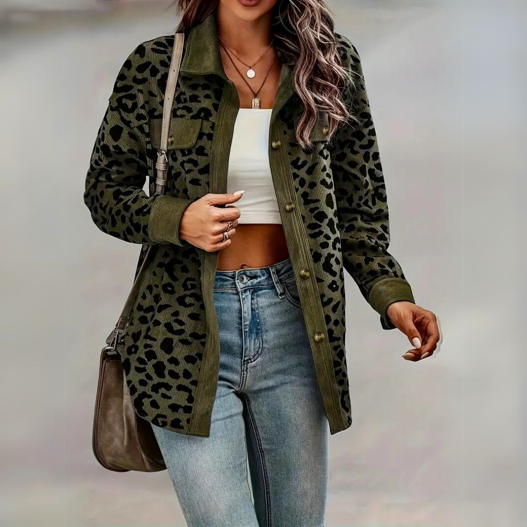 Chaqueta Fashion Animal Print Mujer