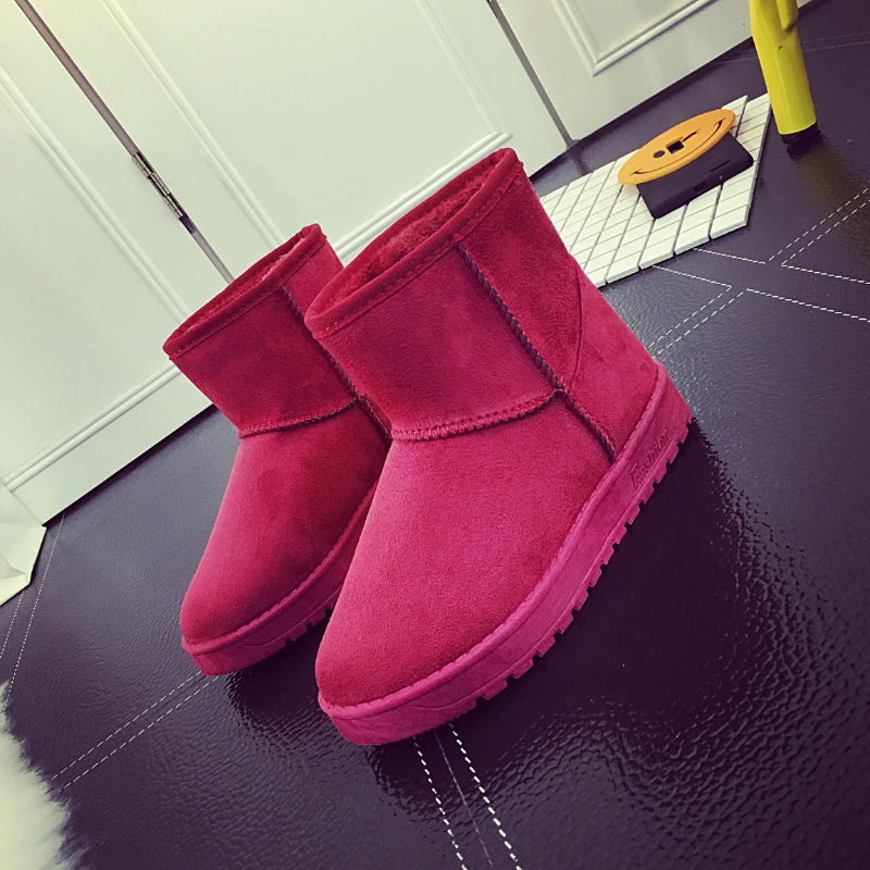 Botas Invierno Niñas Impermeables Cálidas