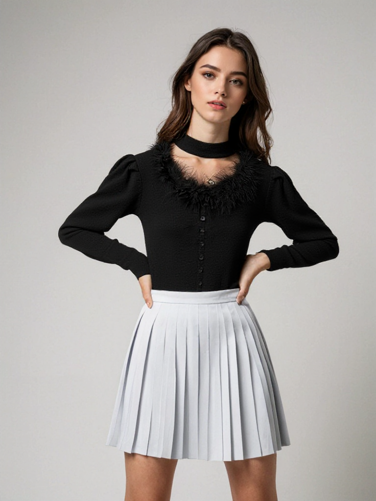 Jersey de punto suave y elegante para mujer - Vestiria