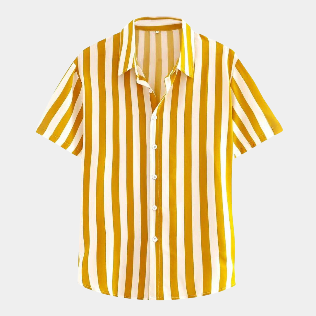 Camisa Rayas Clásica Hombre