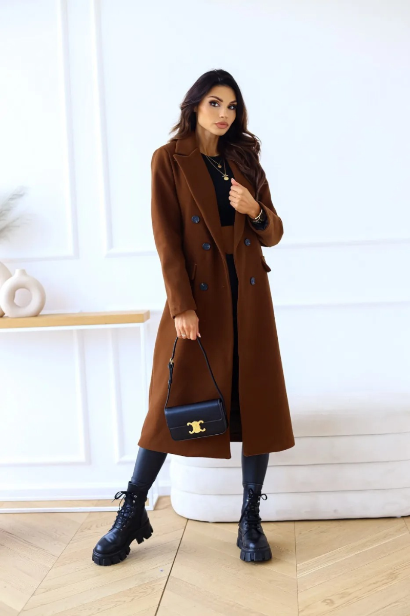 Chaquetón Mujer Largo Abierto Elegante