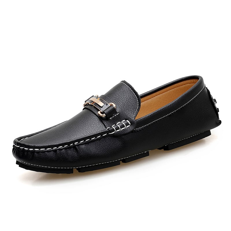 Mocasines Hombre Invierno Cuero Clásicos