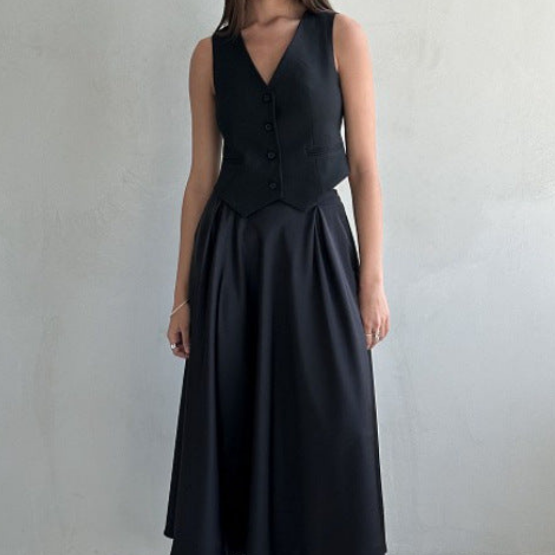 Falda Mujer Alta y Fluida Estilo Boho