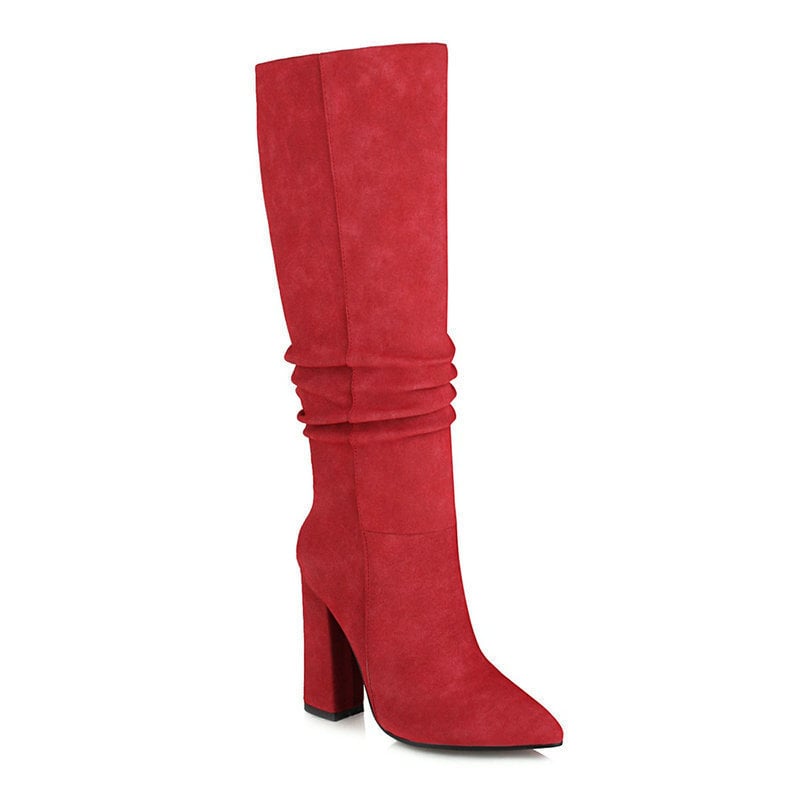 Botas Mujer Tacón Grueso Elegantes