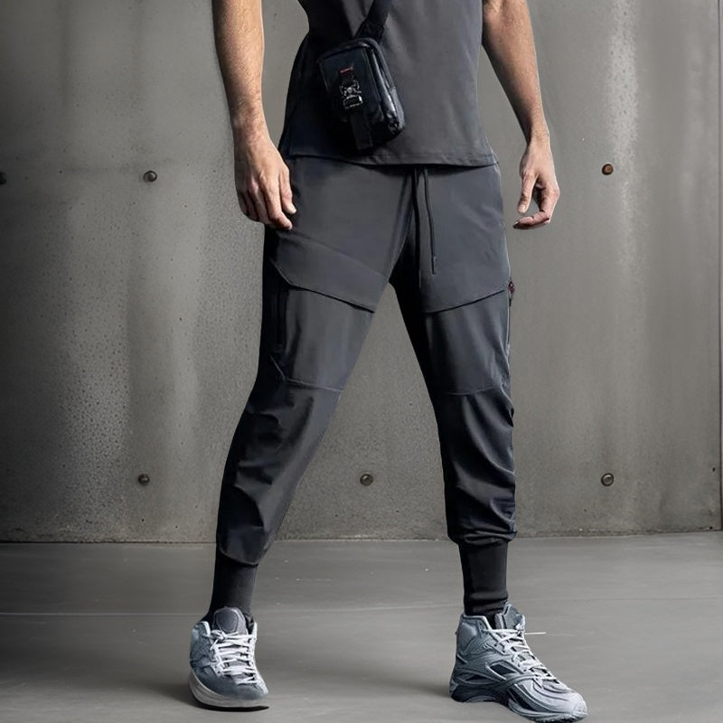 Pantalones Deportivos Con Bolsillos Elásticos