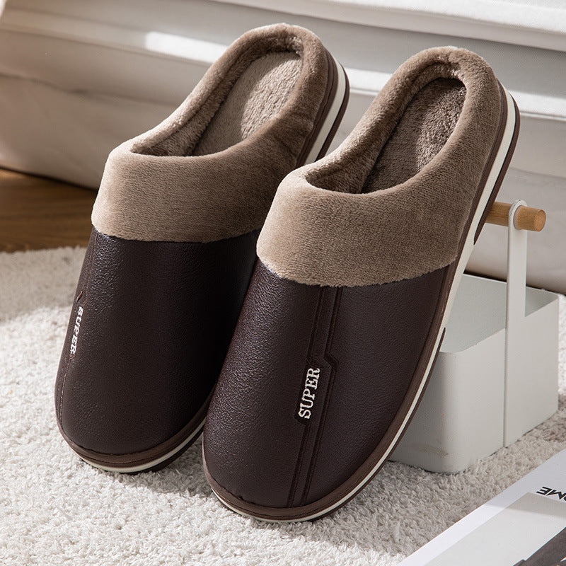 Pantuflas Hombre Peluche Cálido Norvak