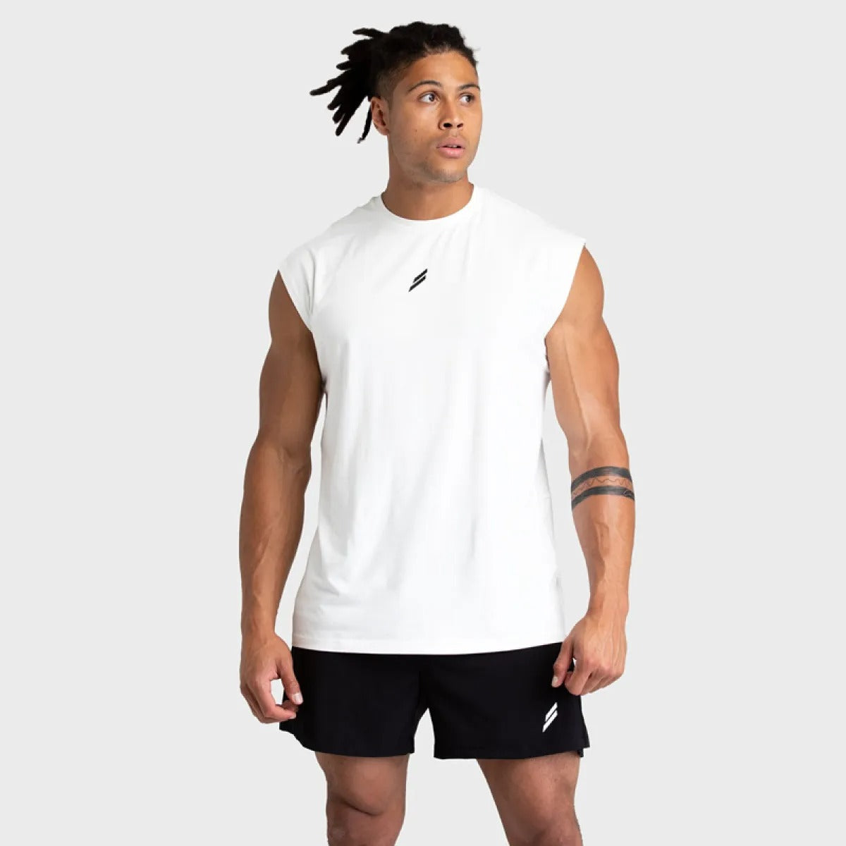 Camiseta deportiva hombre algodón fresco y ligero