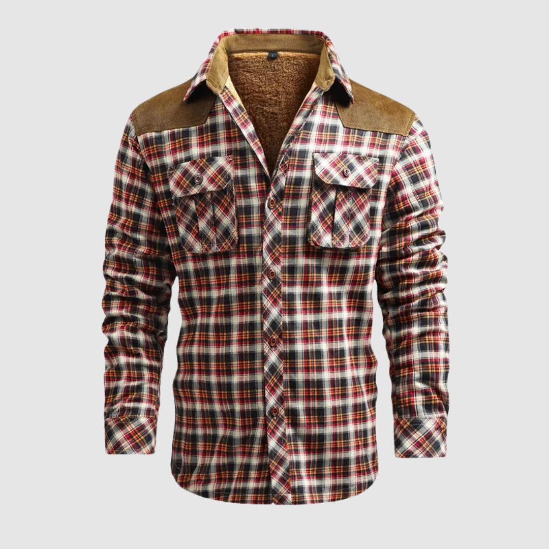 Camisa Cuadros Hombre Clásica
