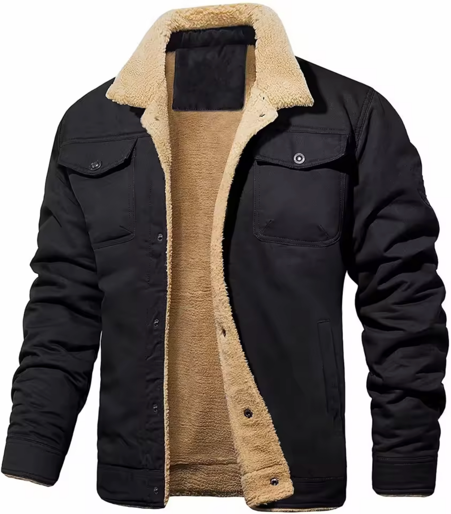 Chaqueta Felpa Suave Algodón