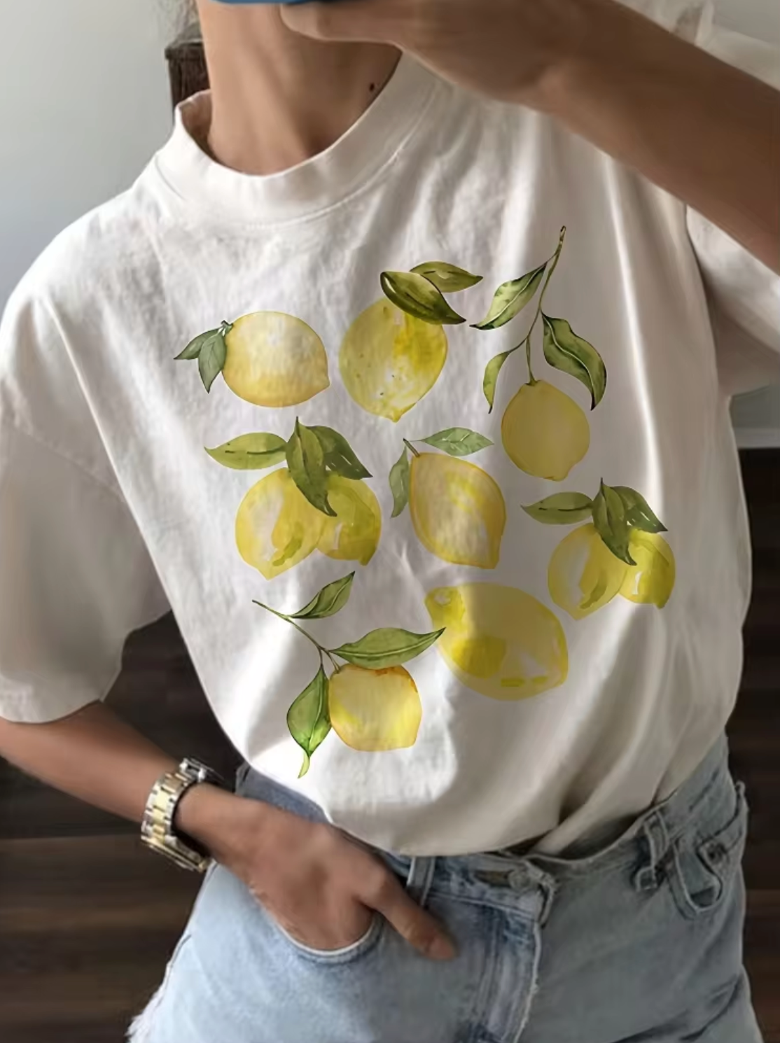 Camiseta Estilo Verano Limón Fresco - Vestiria