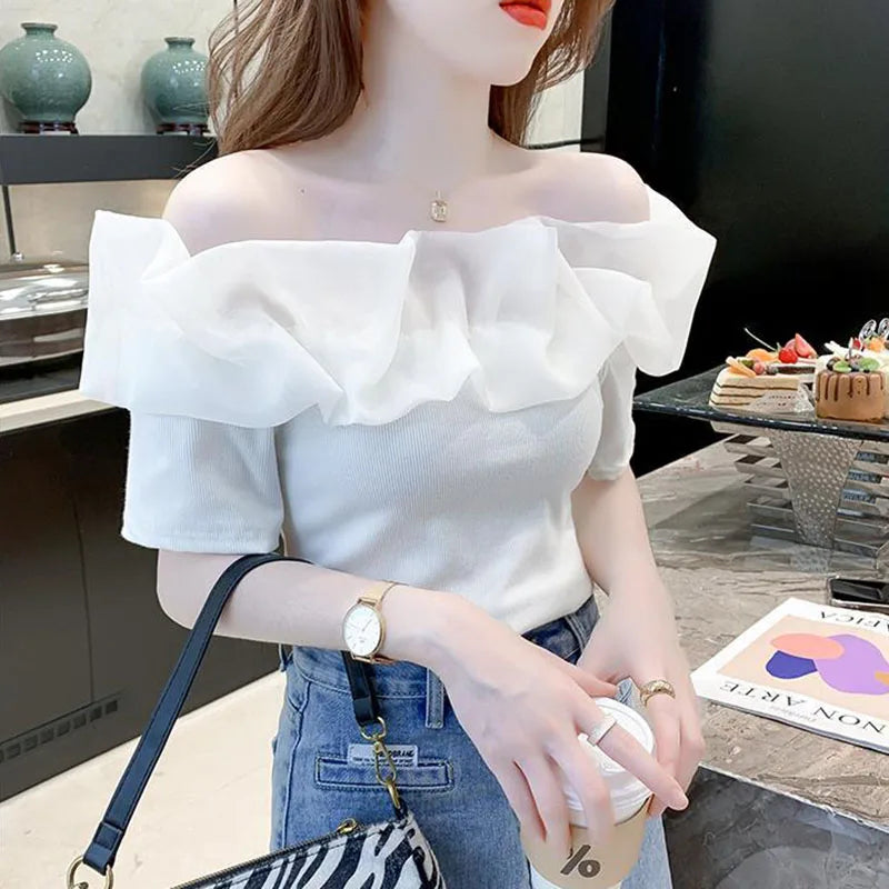 Blusa Mujer Verano Elegante