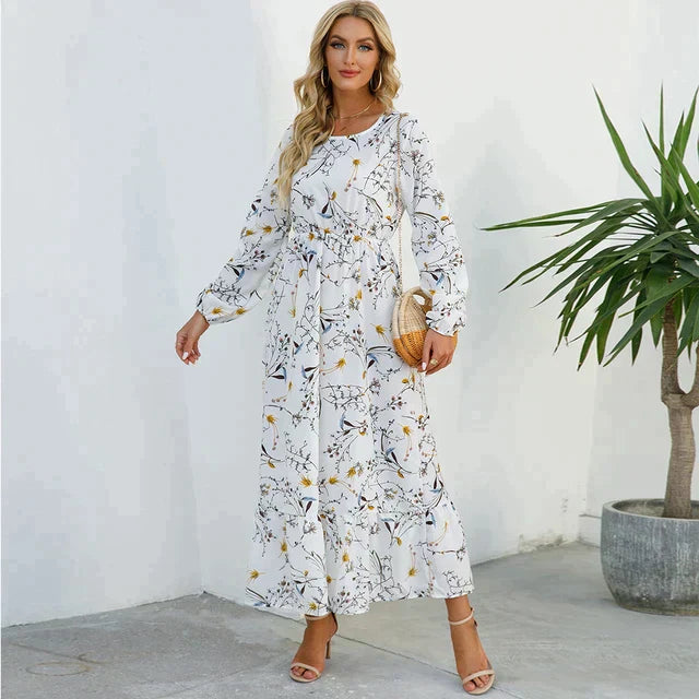 Vestido Florado Mujer Estilo Actual