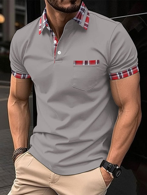 Polo Hombre Clásico Manga Corta
