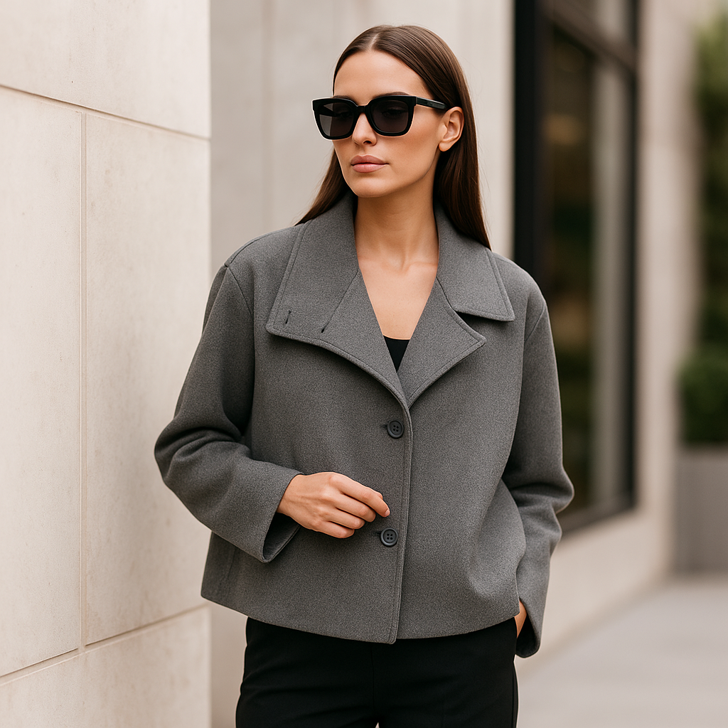Chaqueta Mujer Estilo Chic Invernal