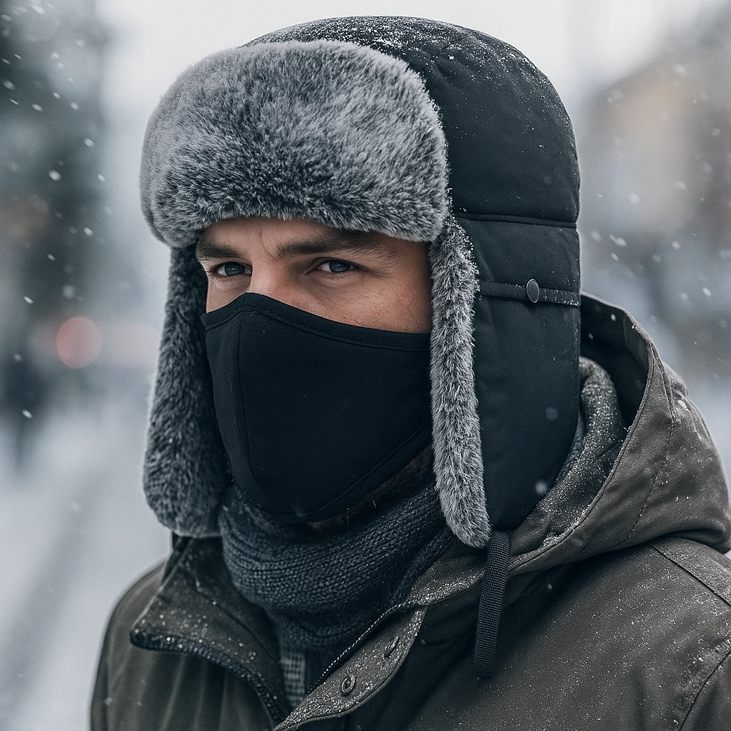 Gorro Hombre Acolchado Cálido Invitador