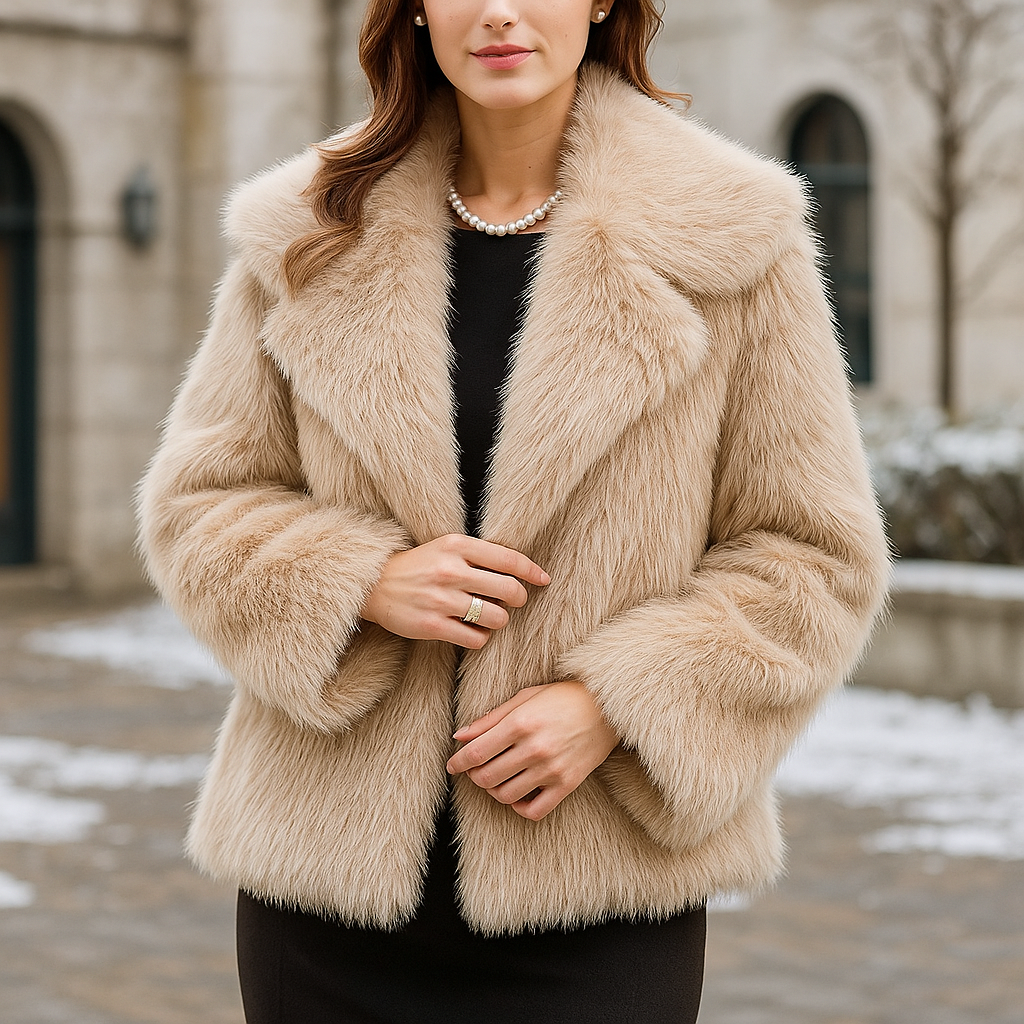 Chaquetón Mujer Peluche Suave Aurélie