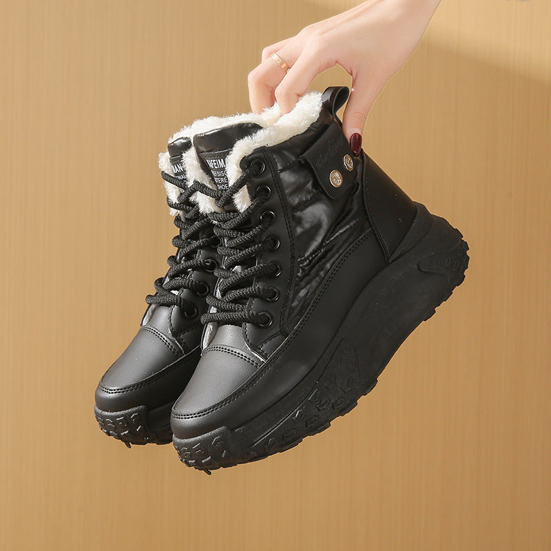 Botas Mujer Invierno Calientes y Elevadas