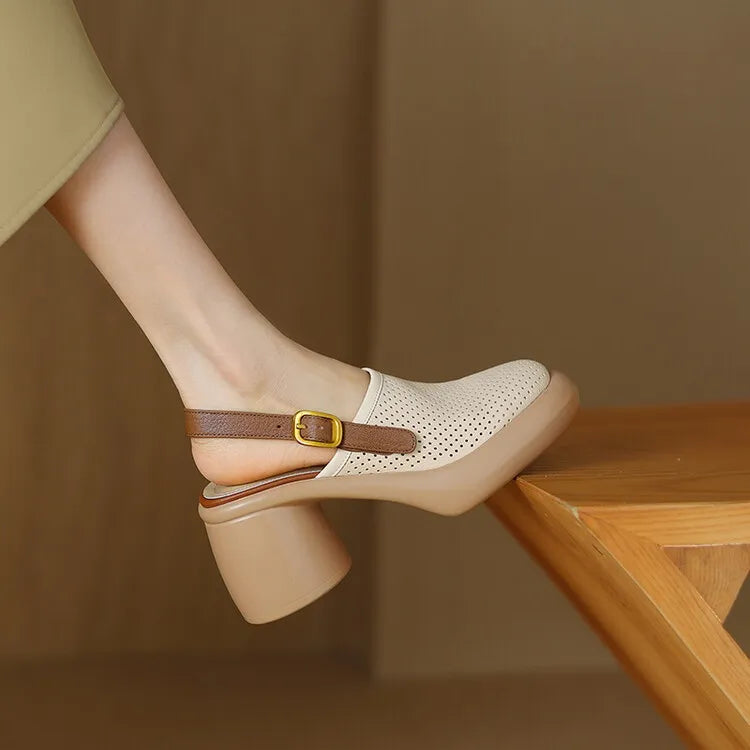 Sandalias Plataforma Cerradas Mujer