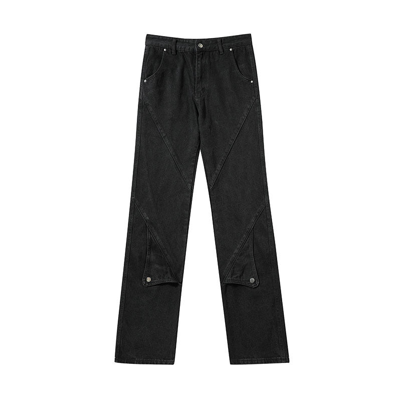 Pantalones Vaqueros Clásicos Moda Urbana