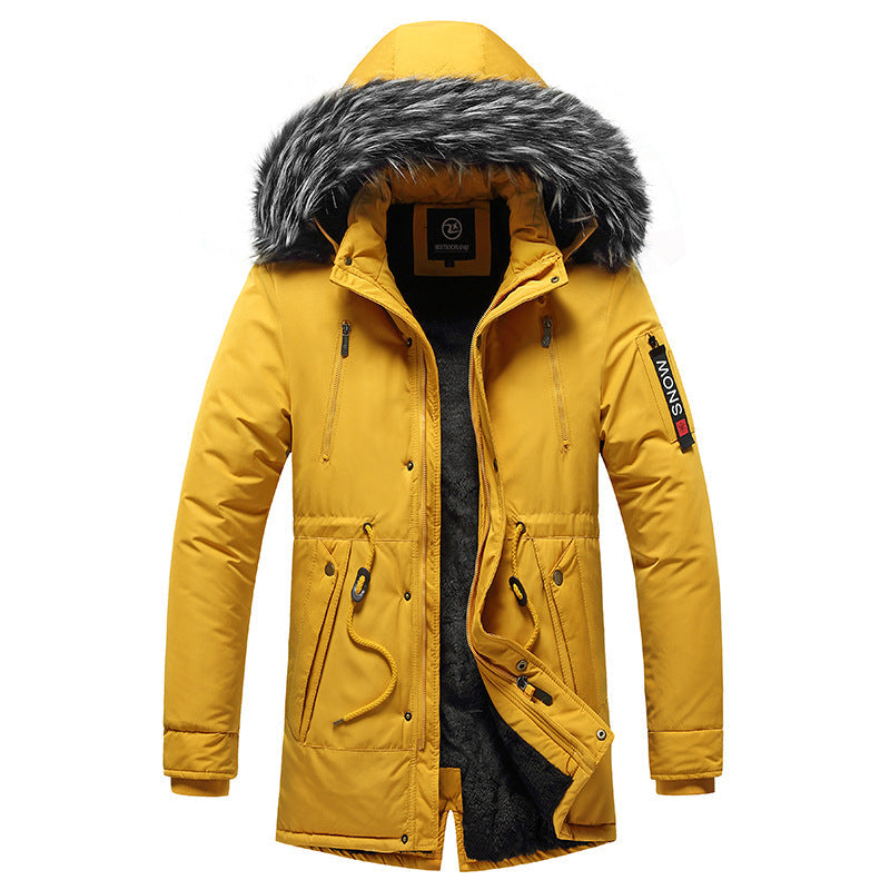 Chaqueta abrigadora térmica hombre invierno