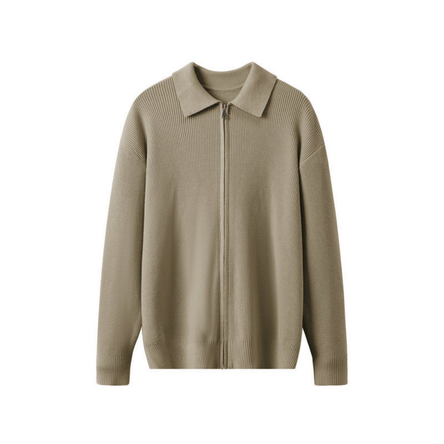 Jersey de punto cuello alto hombre