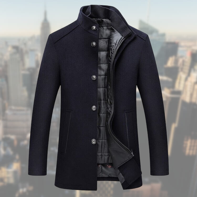 Chaquetón Hombre Abrigo Versátil