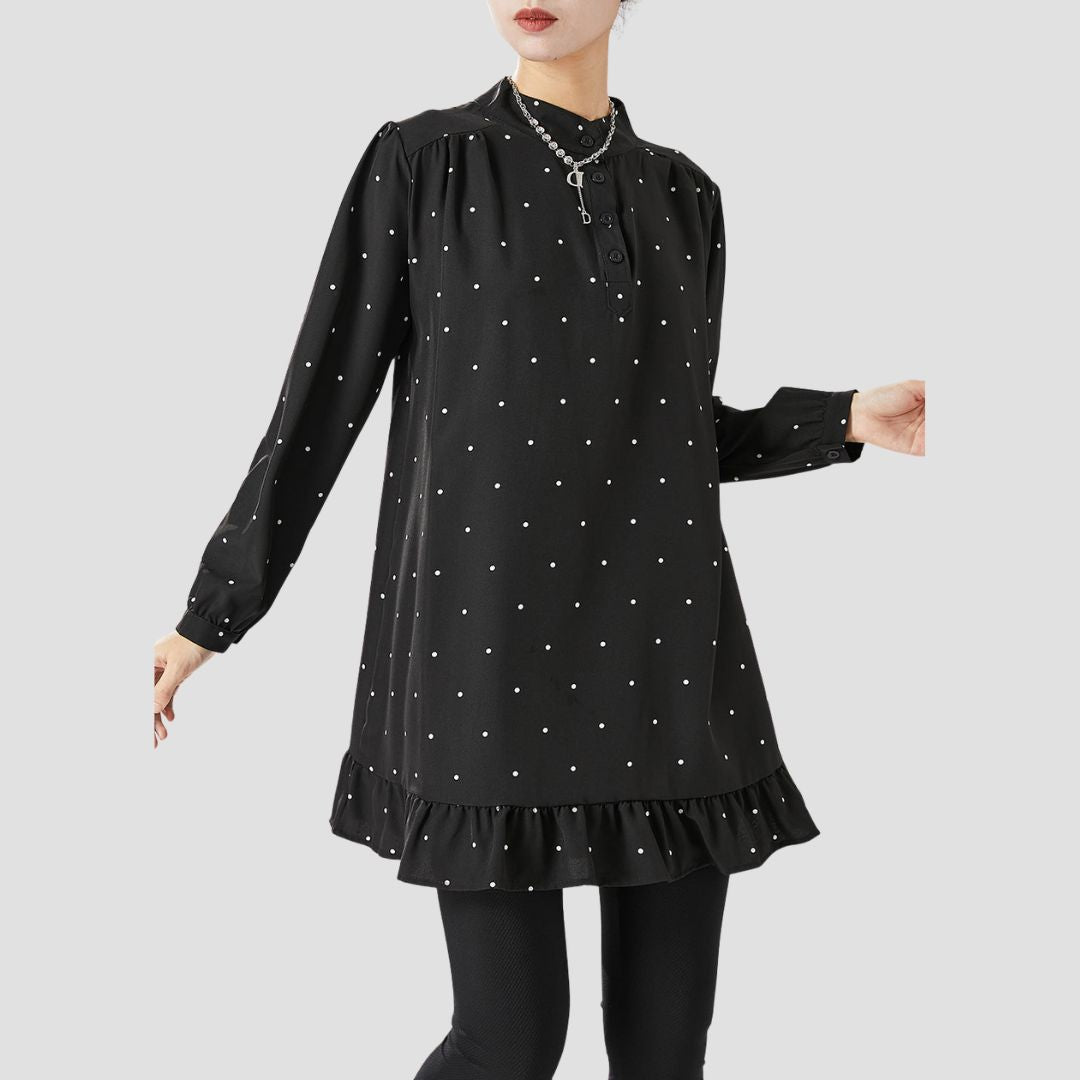 Blusa de Lunares Chic Mujer