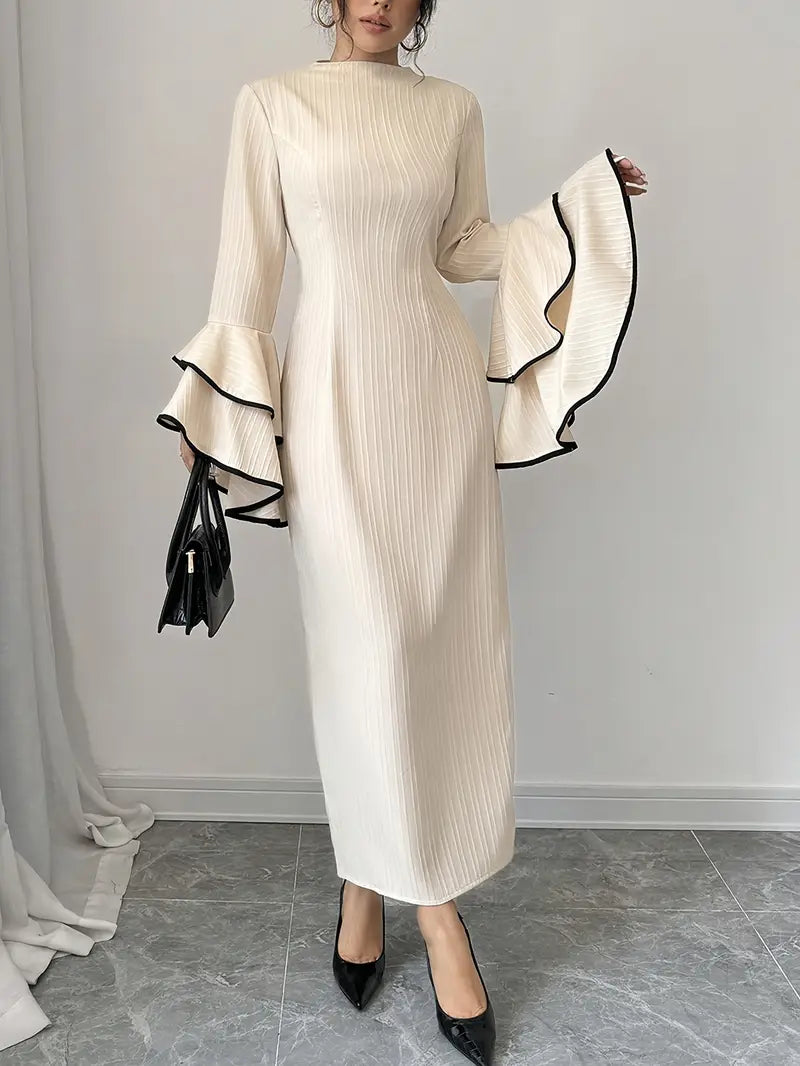 Vestido Boho con Mangas Amplias - Vestiria