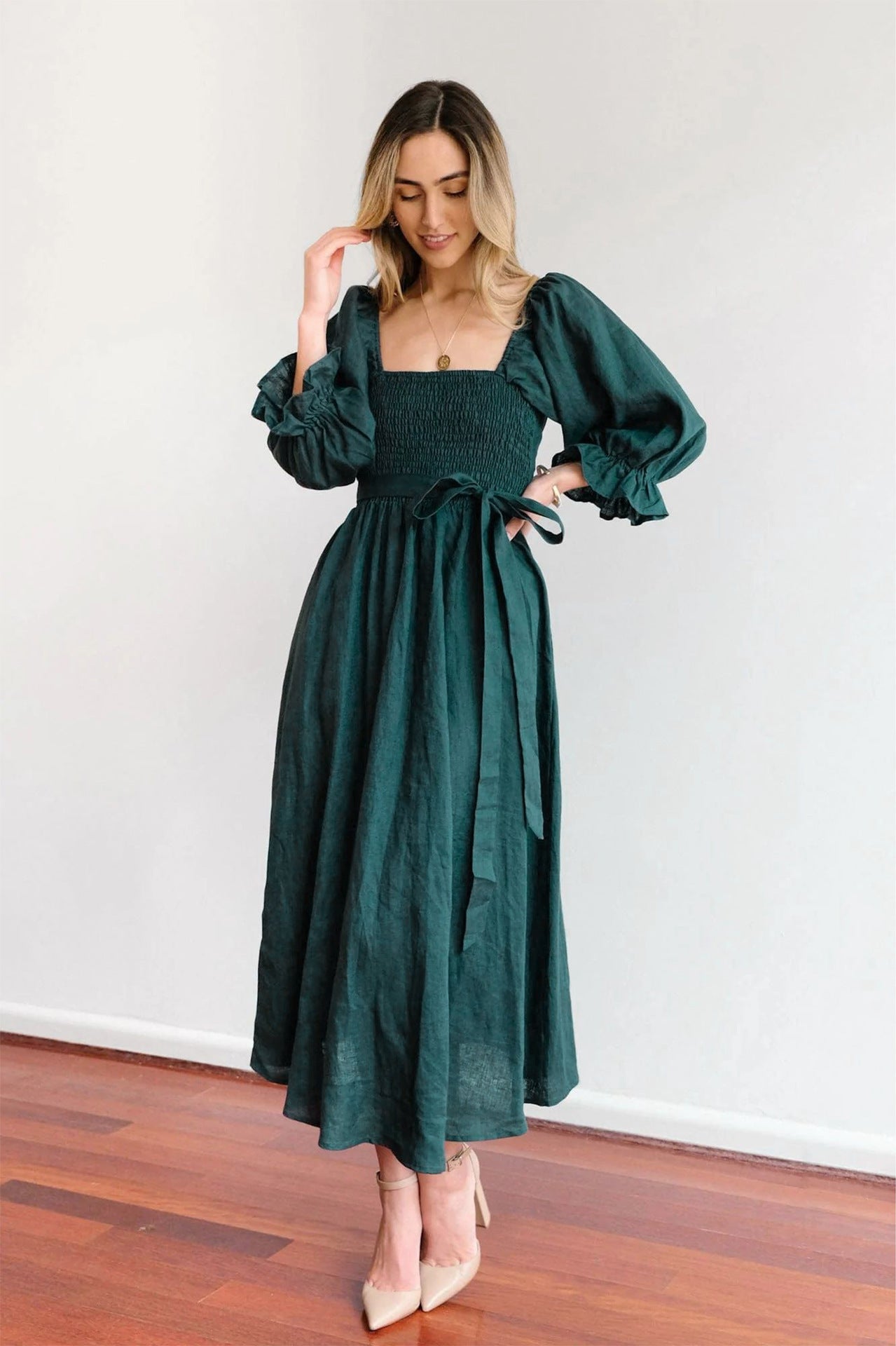 Vestido Largo Libre Dos Caras Elegante