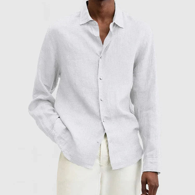 Camisa Manga Larga Clásica y Cómoda