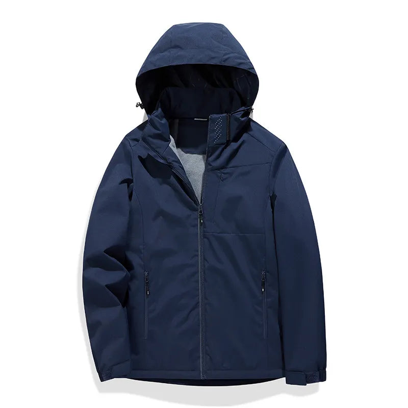 Chaqueta de agua ligera con forro cálido