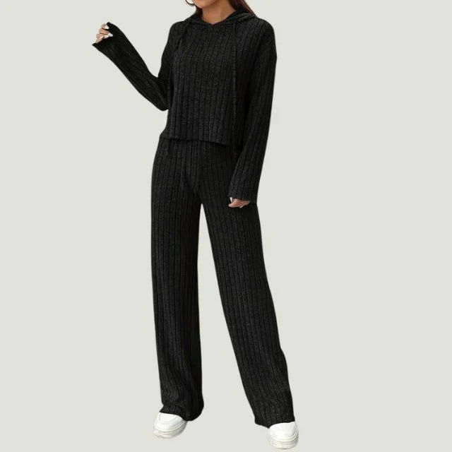 Conjunto Jersey Punto Dos Piezas Cálido