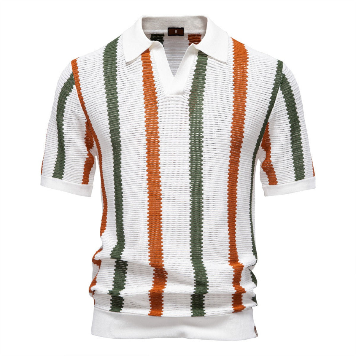 Camisa Polo Hombre Rayas Clásicas - Vestiria