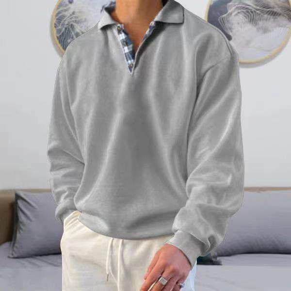 Jersey Hombre Cuadros Relajado