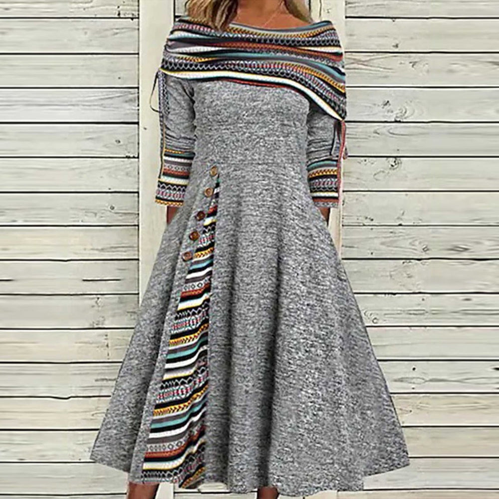 Vestido Algodón Clásico Mujer - Vestiria