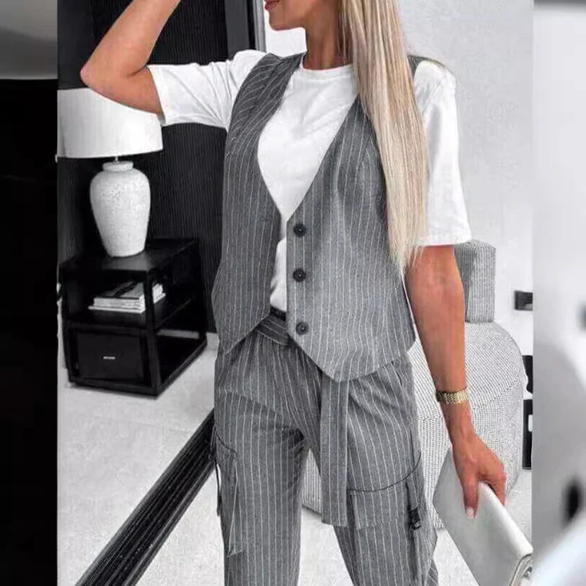 Traje Chaqueta Pantalón Clásico Elegante - Vestiria