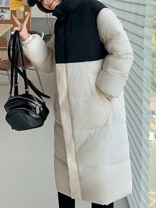 Abrigo Piel Felpa Largo Mujer Invierno