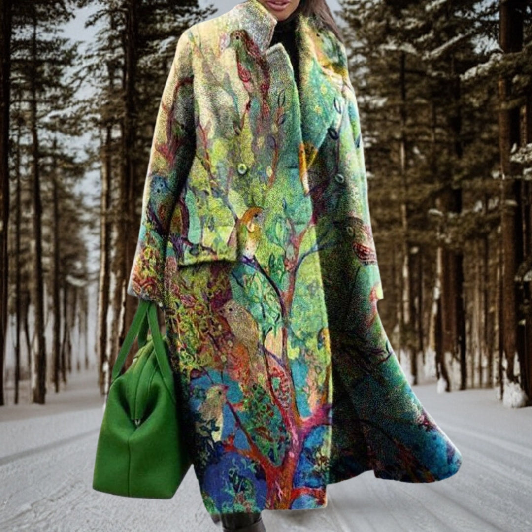 Abrigo Invierno Mujer Largo y Acogedor
