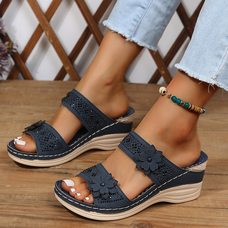 Sandalias de tacón alto cómodas y elegantes para mujer