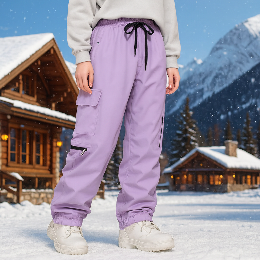 Pantalones Esquí Mujer Aislados y Impermeables