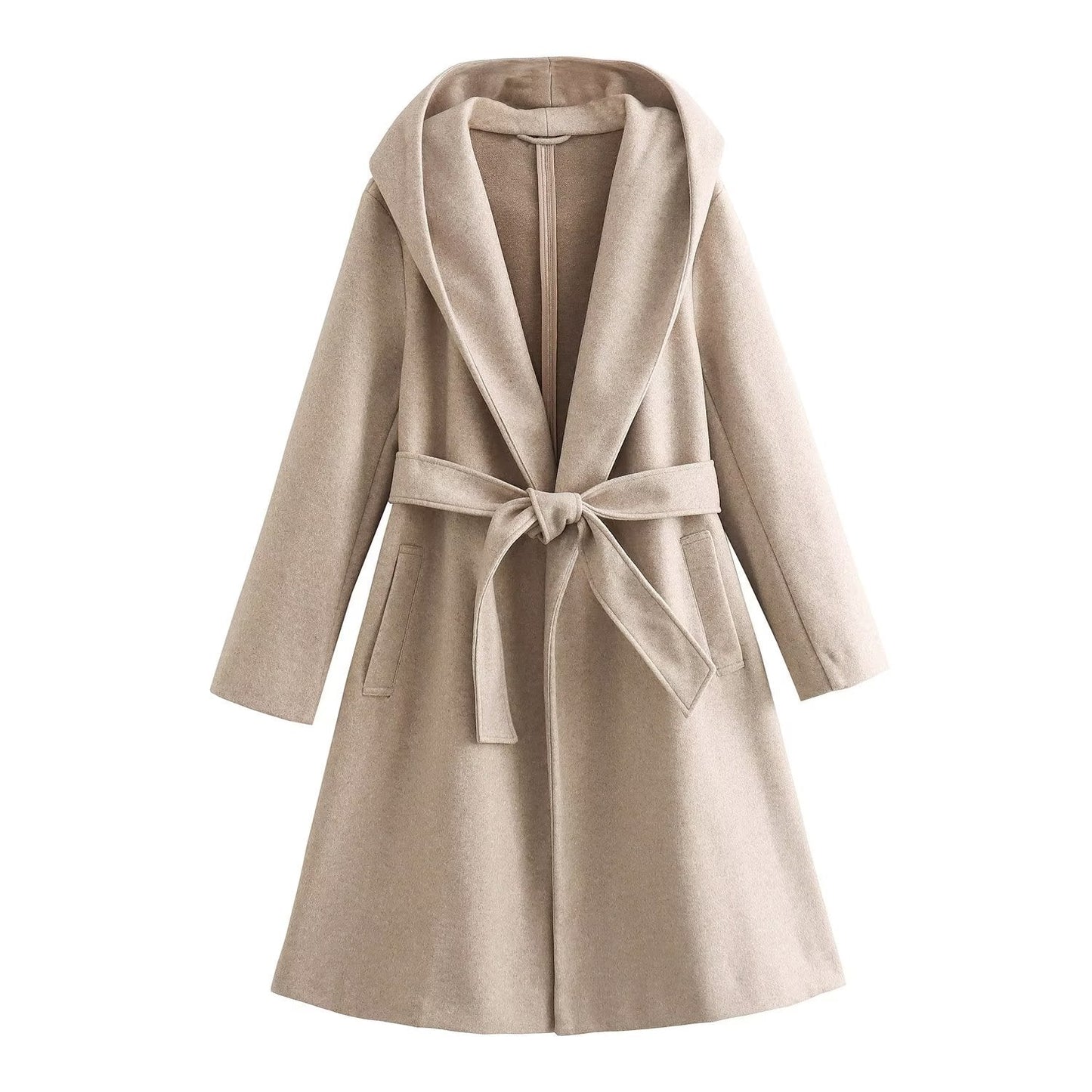 Chaquetón Mujer Capucha Acogedor Elenira