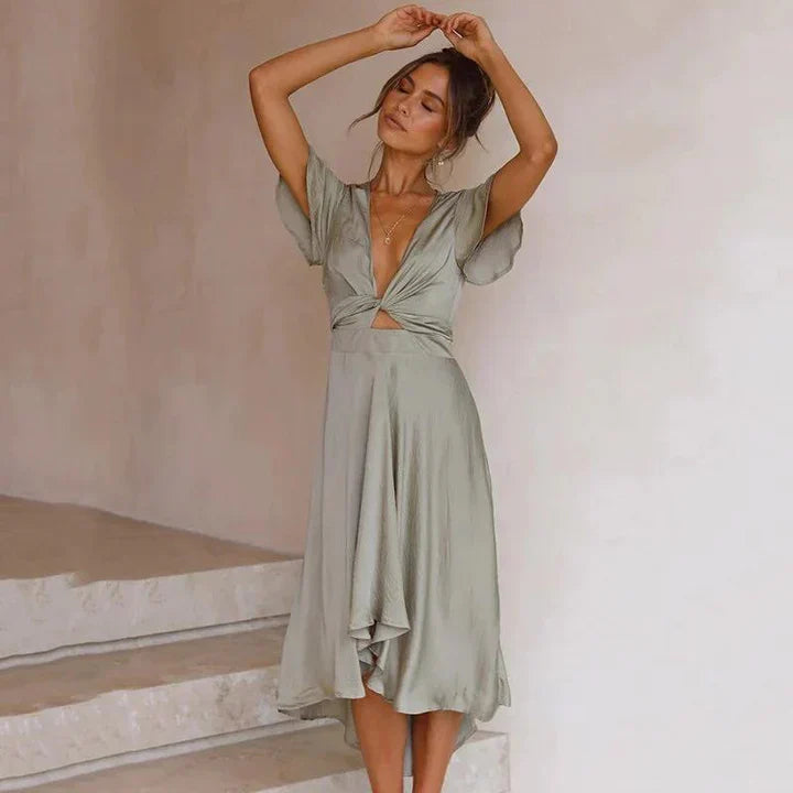 Vestido Boho Suave Mujer