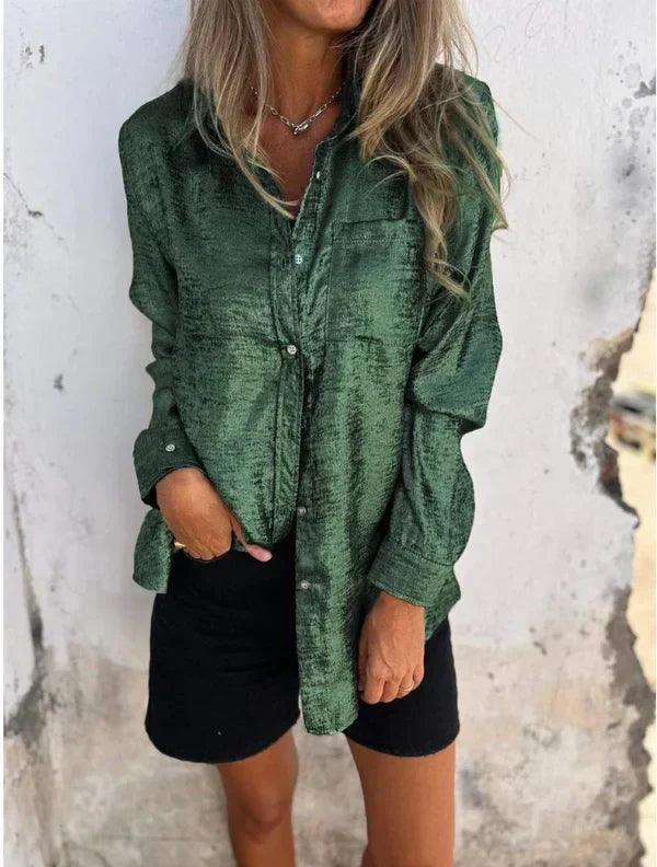 Camisa Ante Mujer Elegante
