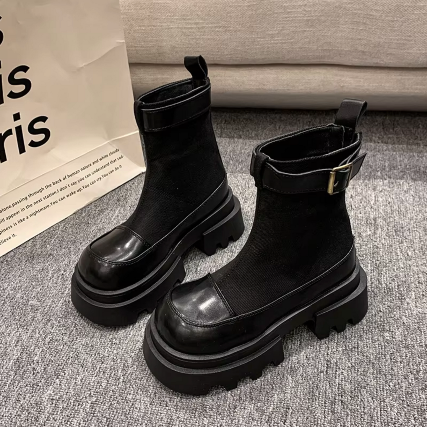 Botas Altas con Plataforma Mujer