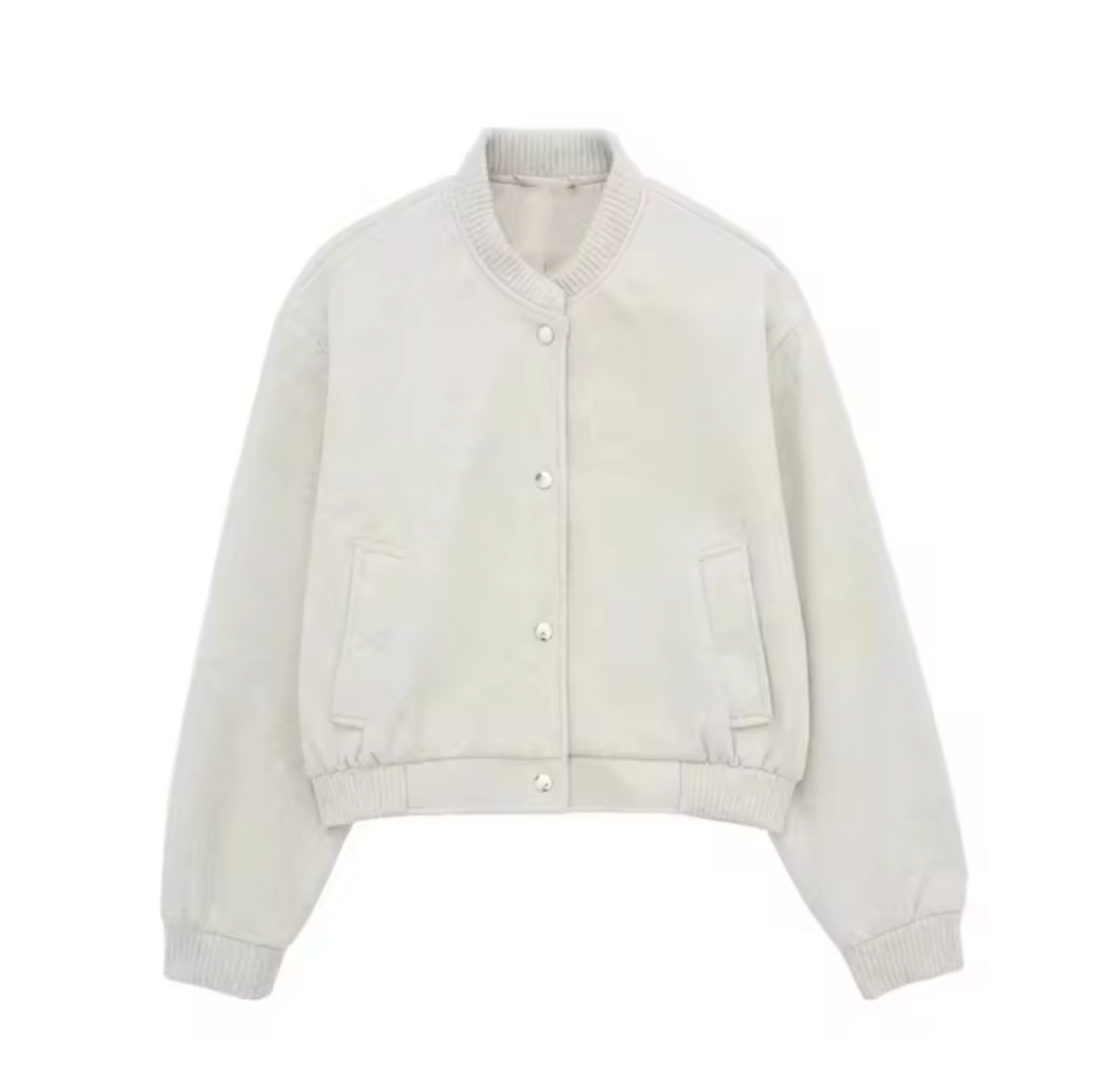 Chaqueta Bomber Mujer Corta Moda