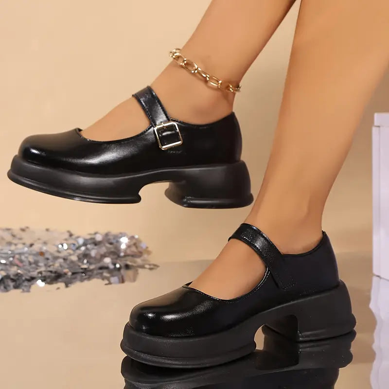 Zapatos Piel Tacones Altos Elegantes - Vestiria