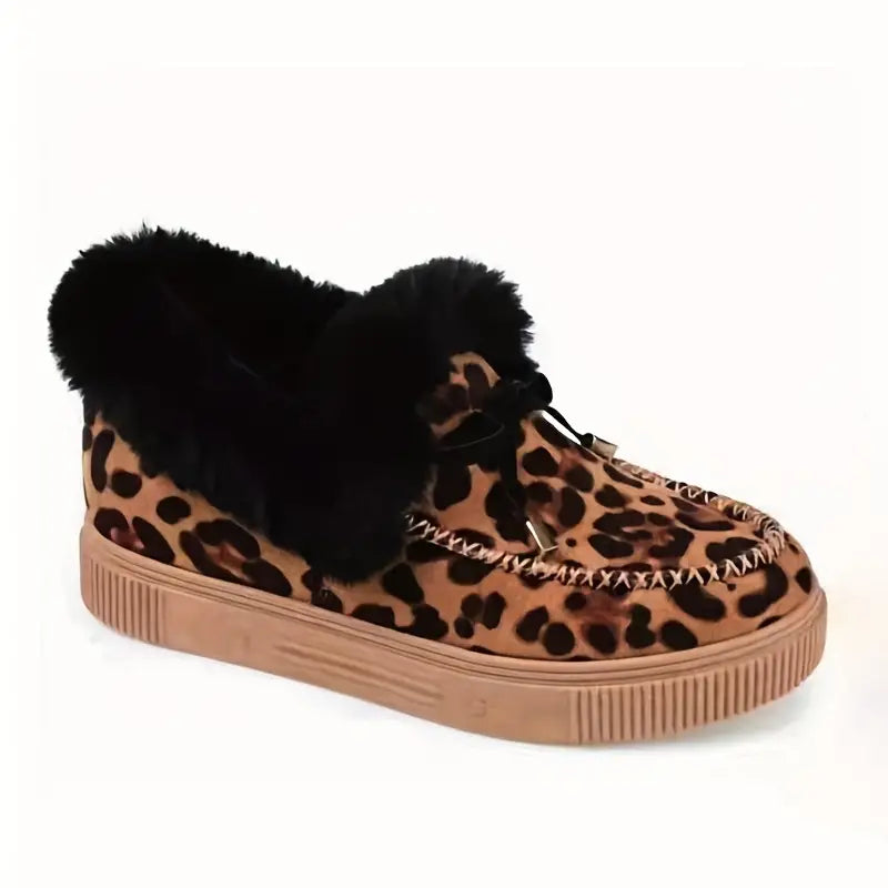 Botas de Nieve Invierno Lana Cálida